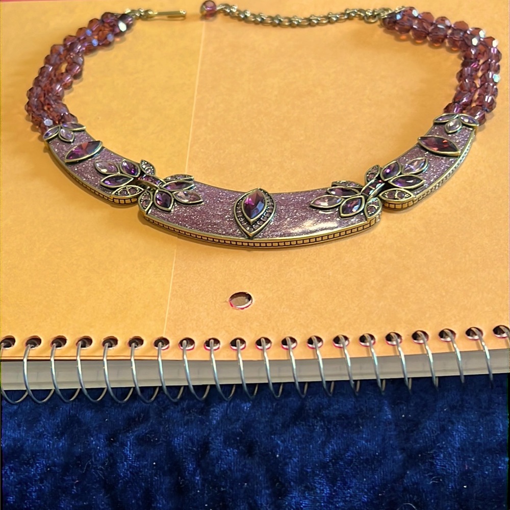 Heidi Daus collectable new statement necklace